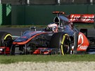V�T�Z. Jenson Button (Mc Laren) vyhr�l Velkou cenu Austr�lie, prvn� z�vod