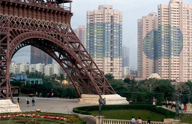 S replikou Paříže se můžete setkat u města Chang-čou, které je správním