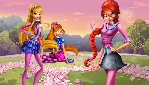 Z filmu Winx club - V tajemných hlubinách Z filmu Winx club - V tajemných hlubinách