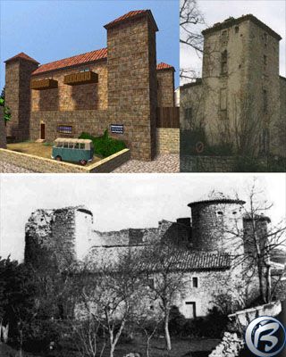 Chateau de Rennes-le-Chateau, neboli ve hře hotel, starý hrad ve skutečnosti