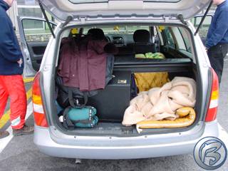 Speciální lůžková úprava v Opel Astra Caravan