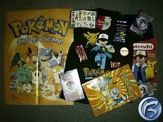 Pokémon předměty mimo her od Nintenda