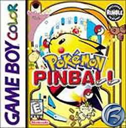 Pokémon Pinball - obal hry