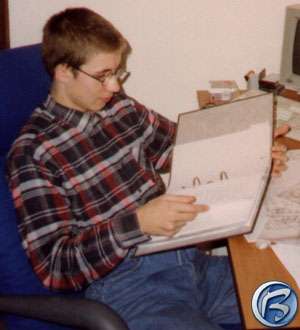 Jarek Kolář v 18ti letech (rok 1995)