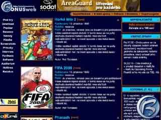 Jeden z návrhů na nový design BonusWebu
