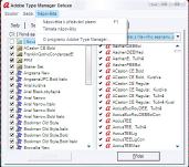 Adobe Type Manager Deluxe - větší obrázek z programu
