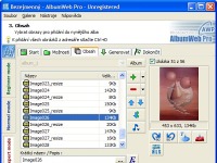 AlbumWeb Pro - větší obrázek z programu