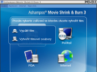 Ashampoo Movie Shrink & Burn - větší obrázek z programu