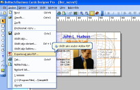 Belltech Business Cards Designer Pro - větší obrázek z programu