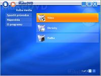 CyberLink MakeDVD - větší obrázek z programu