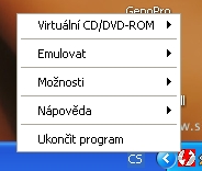 DAEMON Tools - obrázek z programu