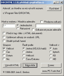 DIR2HTML - větší obrázek z programu