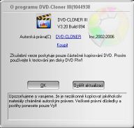 DVD-Cloner III - větší obrázek z programu