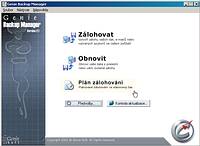 Genie Backup Manager 2.1 - větší obrázek z programu