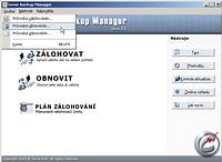 Genie Backup Manager 3.0 - větší obrázek z programu
