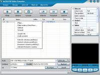 ImTOO PSP Video Converter - větší obrázek z programu