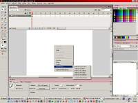 Macromedia Flash 8 - větší obrázek z programu