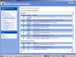 Microsoft Baseline Security Analyzer - větší obrázek z programu