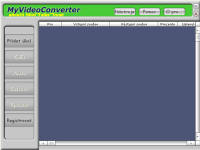MyVideoConverter - větší obrázek z programu