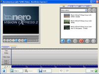 NeroVision Express - větší obrázek z programu