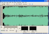 Nero Wave Editor - větší obrázek z programu