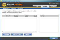 Norton Antibot - větší obrázek z programu