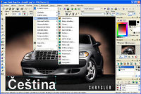 Paint Shop Pro - větší obrázek z programu