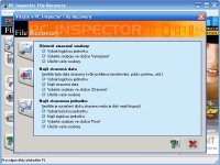 PC Inspector File Recovery - větší obrázek z programu