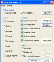 PowerOff - větší obrázek z programu
