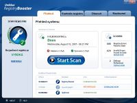 RegistryBooster - větší obrázek z programu