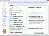 Registry CheckUp - větší obrázek z programu