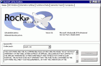 Rock XP - větší obrázek z programu
