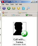 Skype - větší obrázek z programu