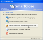 SmartClose - větší obrázek z programu