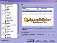 Spamihilator - větší obrázek z programu
