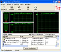 Sygate Personal Firewall - větší obrázek z programu
