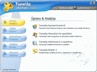TuneUp Utilities 2006 - větší obrázek z programu
