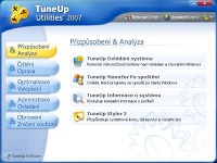 TuneUp Utilities 2007 - větší obrázek z programu