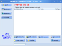 Ultra Video To Flash Converter - větší obrázek z programu