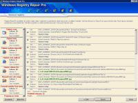 Windows Registry Repair Pro - větší obrázek z programu