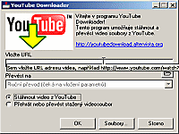 YouTube Downloader - větší obrázek z programu