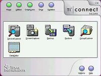 TI Connect - větší obrázek z programu