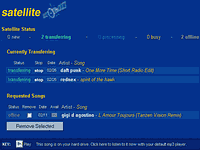 Audiogalaxy Satellite - větší obrázek z programu