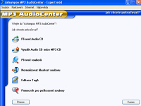 Ashampoo MP3 AudioCenter - větší obrázek z programu