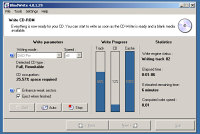 BlindWrite 4 - větší obrázek z programu