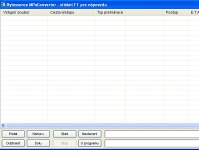Bytessence MPxConverter - větší obrázek z programu