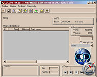 CD Copy - větší obrázek z programu