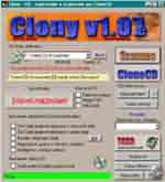 Clony CZ - větší obrázek z programu