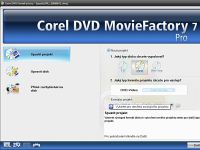 Corel DVD MovieFactory 7 - větší obrázek z programu