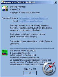 Desktop Architect 2.0 - větší obrázek z programu